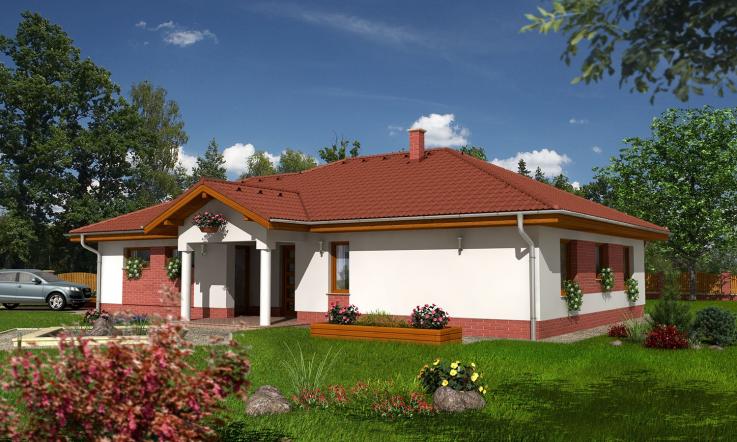 projekt domu BUNGALOW 104